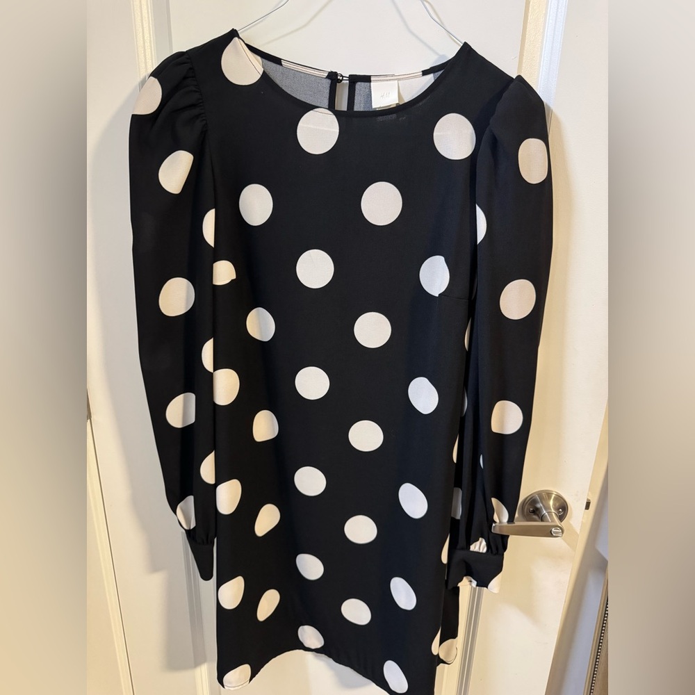 H&M polka dot dress